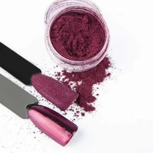 foto polvo de uñas efecto espejo 6 claresa