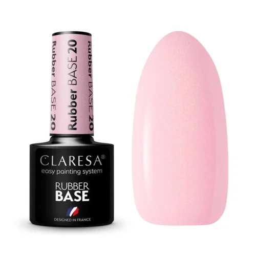 foto rubber base semipermanente claresa 20