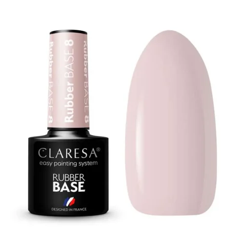 foto rubber base semipermanente claresa 8