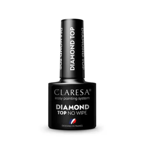 foto top coat semipermanente diamond no wipe claresa
