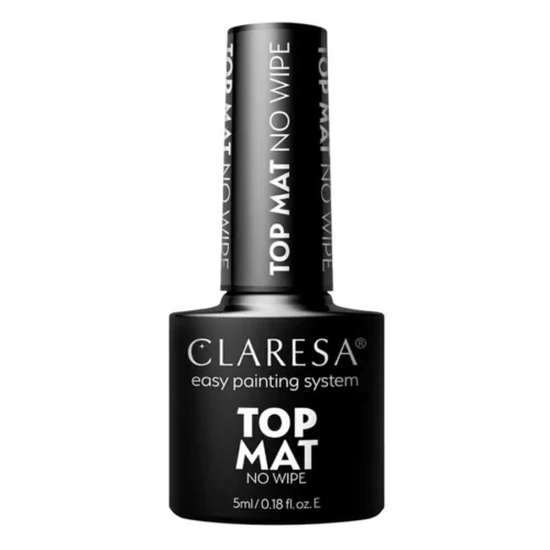 foto top coat semipermanente mate no wipe claresa