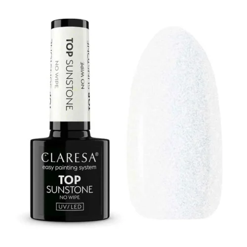 imagen top coat semipermanente sunstone no wipe claresa