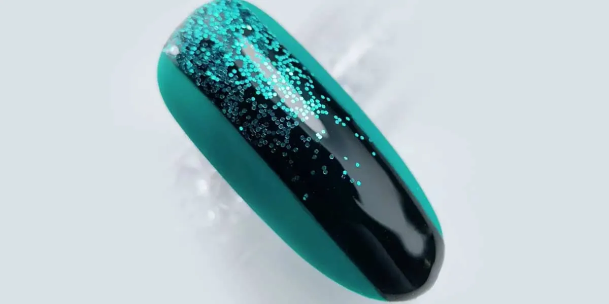 imagen uñas verdes